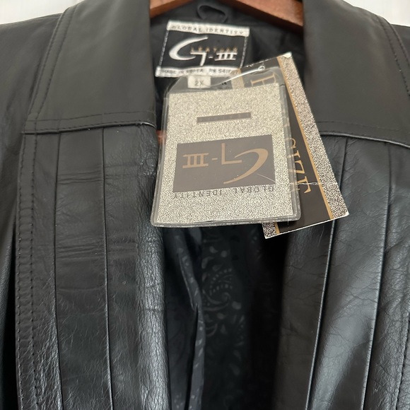 Vintage Leather Trench Coat - Picture 8 of 8